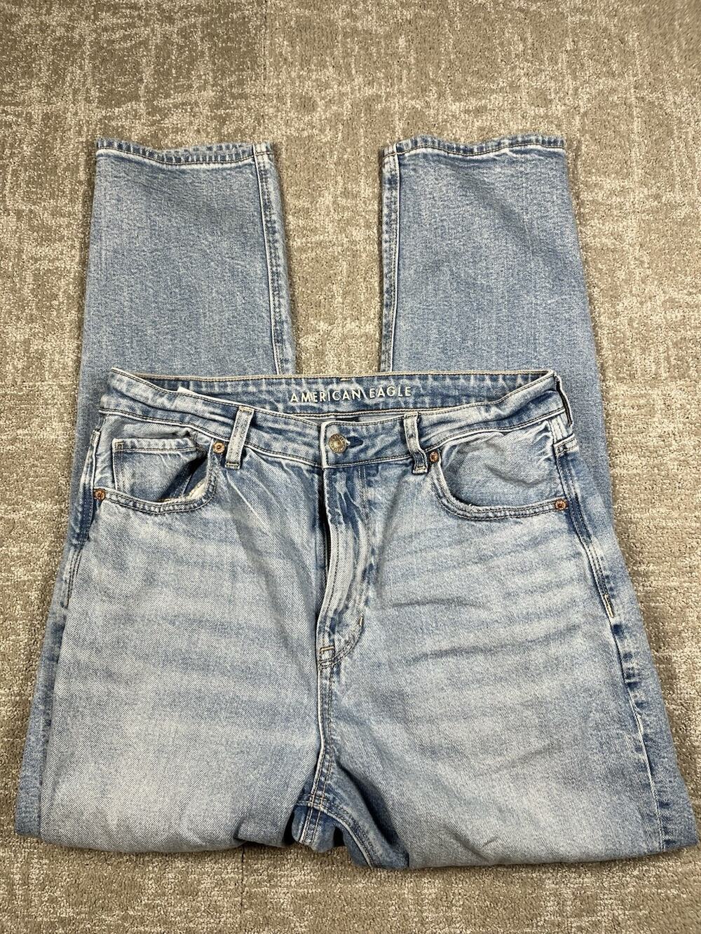 American Eagle Distressed Mom Jean Women Size 12